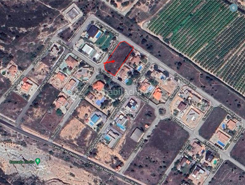 Foto 21508d4b-dc47-47b3-98b3-268ae62feb8d. Terreny residencial a carrer dels dulers 11 a closa de Vinaròs - ermita Vinaròs