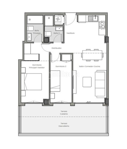Foto d9bdc822-6be4-460f-9d96-d5e605e3dbea. Apartament amb aparcament piscina a Mojácar playa - las ventanicas - la paratá Mojácar