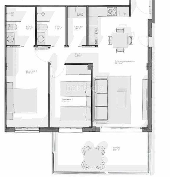 Foto 6ddc80b6-61ce-440a-87d4-06a919139020. Apartament amb aparcament piscina a Las Salinas Vera