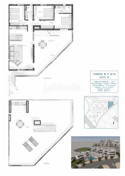 Foto 45379e64-6bda-4cb7-951c-be8c0e848959. Penthouse with parking pool in Las Salinas Vera