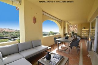 Àtic  Paseo del golf #bloque 5. Fantastic penthouse with sea views located first l...