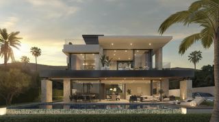 Chalet  3 urbanización los monteros. Luxury villa under construction with sea views in los monteros,