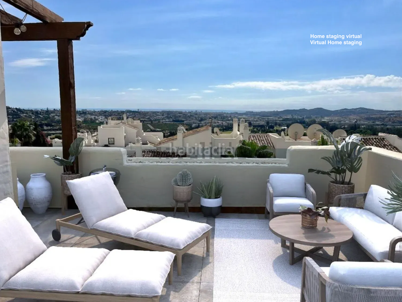 Foto d738b171-a083-4dd6-aedf-f6bc308cd0d1. Dachwohnung mit heizung pool in Mijas golf Mijas