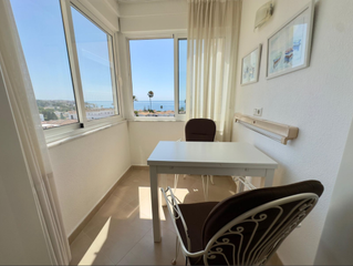 Estudi  Walter bayer. Bonito estudio con vistas al mar en la cala de mijas