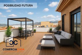 Attique à Poniente. Ático con terraza de 50m en armilla junto al metro atención inve