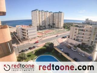 Miete Etagenwohnung in Campello Playa. Piso en alquiler muy próximo al mar en urbanización con piscina
