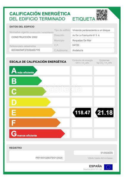 Foto 3e47588c-b4ae-4879-8513-51cc1a8d13c5. Appartamento in El Parador de las Hortichuelas Roquetas de Mar