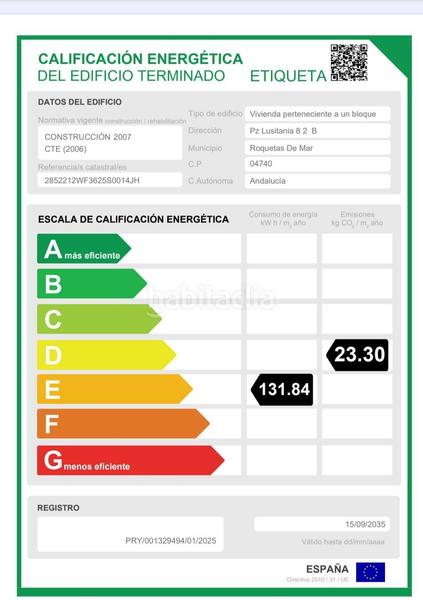 Foto 9ac7d081-d022-4641-89f3-bcd31e7977db. Appartamento in El Sabinar-Urbanizaciones-Las Marinas-Playa Serena Roquetas de Mar