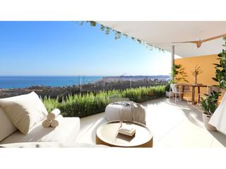 Apartamento en El Higuerón. Garden villa en complejo de viviendas de lujo
