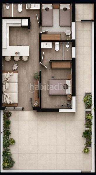 Foto 41e41cec-fb03-4f6d-b4e8-bfbbf9ce9640. Flat with parking pool in Las Salinas Vera