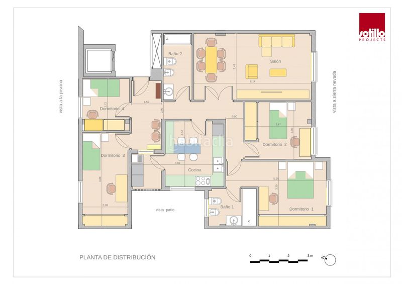 Foto 9d6f5f07-6c11-448c-9782-a6e7dc23aa90. Apartament amb aparcament piscina a Rosaleda - Juventud Granada