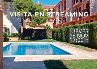 Apartament a El Molinillo - Capuchinos. Visita en streaming  apartamento reformado con garaje y piscina