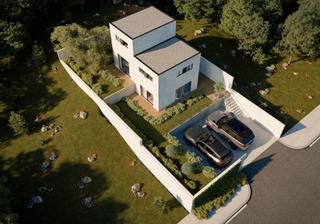 Maison à Can Parellada. Obra nueva residencial grecia