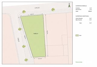 Terreny residencial a Puente Genil. Solar en venta en barrio alto.