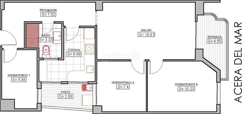 Foto 4f5008d6-e3be-4869-b6b6-55ad50caa639. Alquiler piso  en Torrenueva disponible para temporada escolar en primera línea de playa con tres dormitorios en Motril