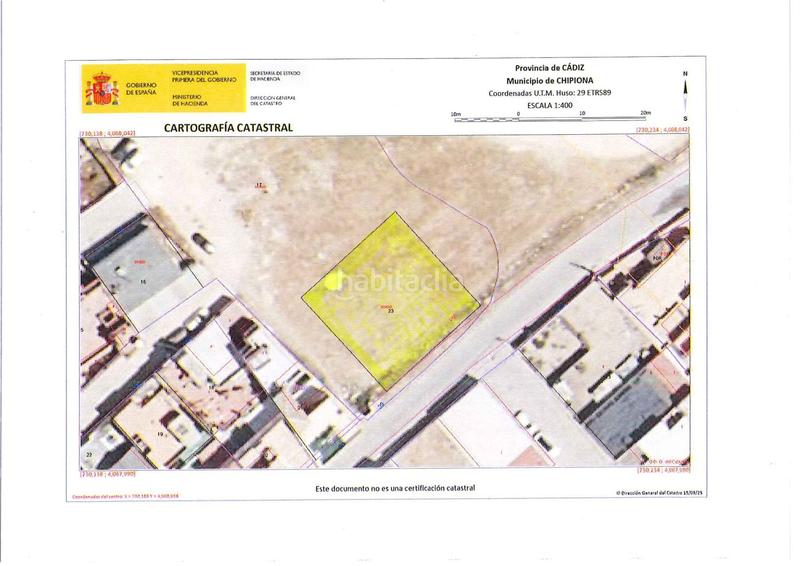 Foto e636cb5e-836e-40b8-b2b7-aad7bca4080c. Wohngrundstück in cristobal colon 41 in Avenida de Rota Chipiona
