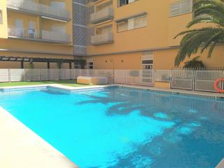 Apartament  Carnaval. Vistas a la  piscina y a 200 mts de la playa,   avenida del carn