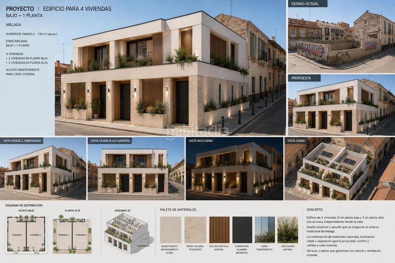 Foto 7785d9de-6e46-4a18-8992-e29c6ce2889f. Terreny residencial a calle carril 44 a La Trinidad Málaga