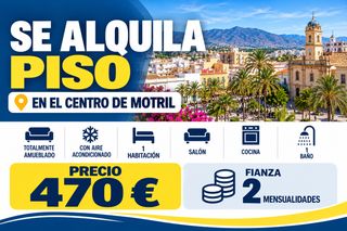 Location Appartement à Calle comedias 13. Piso con 1 dormitorio en el centro de motril