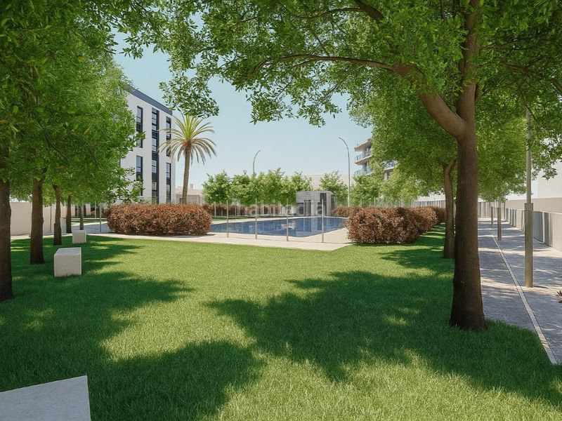 Foto 924b8650-6431-442a-85b9-6fe885649f58. Piso obra nueva en La Girada piso de 3 habitaciones con terraza, piscina y parking incluido en Vilafranca del Penedès