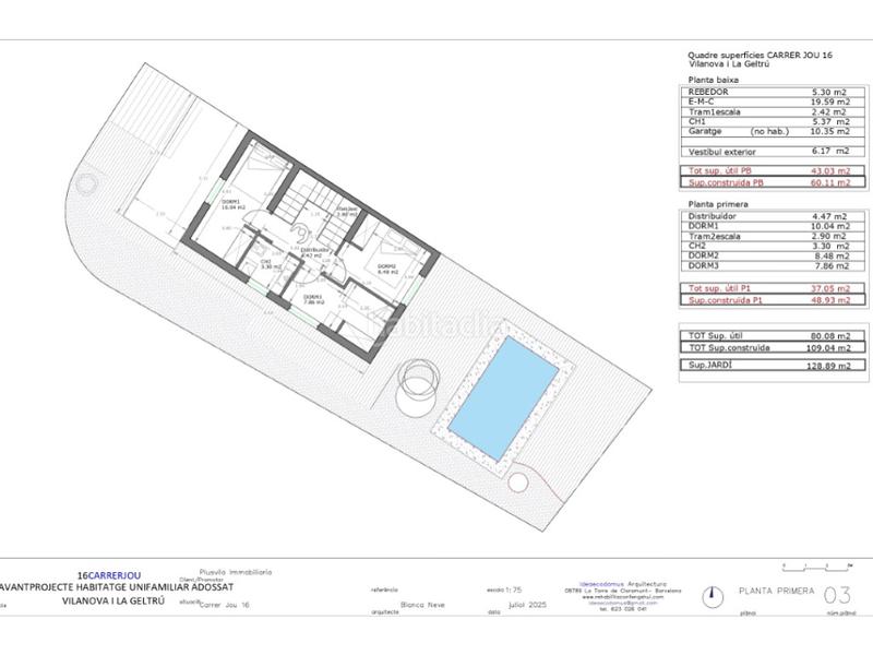 Foto f5a32b4a-a52c-4c62-8b32-a6ba087e3b6b. Casa amb aparcament a Fondo Somella Vilanova i la Geltrú