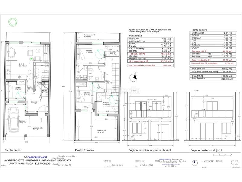 Foto f93bc124-b484-4bac-84dd-0ac006bc3c1c. House with heating parking pool in La Ràpita Santa Margarida i els Monjos