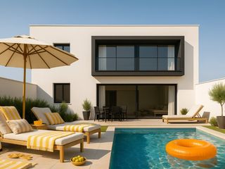 Casa  Avenida montmell. Proxima construccion de chalet de obra nueva con jardín privado