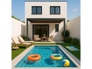 Casa  Calle sol del. Casas adosadas de 4 habitaciones y garaje en sant pere de riudeb