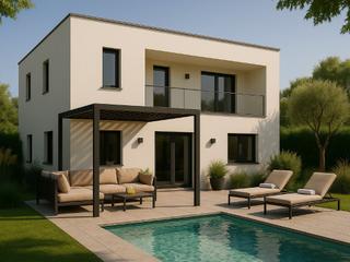 Haus  Carrer del doctor robert. Próxima construcción  chalet adosado de obra nueva en sant cugat