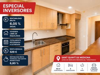 Pis  Calle joan amades. Especial inversores  piso reformado con parking y trastero  rent