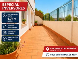 Àtic  Plaza puigmolto. Especial inversores  ático con terraza y rentabilidad del 6,74