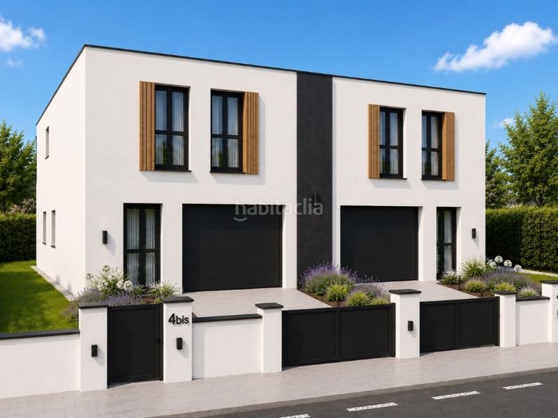 Foto f1cff763-ae19-4766-9af7-b752a5838679. Casa llevant residencial casas de obra nueva con jardín privado y piscina opcional desde 300.000 en Santa Margarida i els Monjos