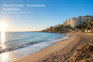 Dúplex  Calle torrealmádena 1. Bonito duplex en benalmadena costa primera linea de playa