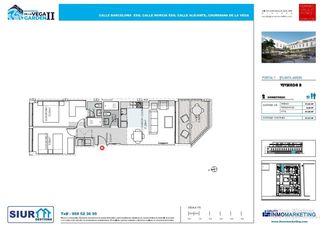 Flat in Calle calle de barcelona. De la vega garden 2 fantástica promoción de obra nueva junto a l