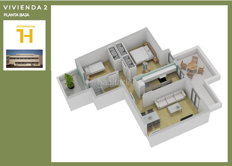 Foto 2e91e2b5-4b3d-4515-9813-52058418679a. Appartement avec parking dans Avenida de Rota Chipiona