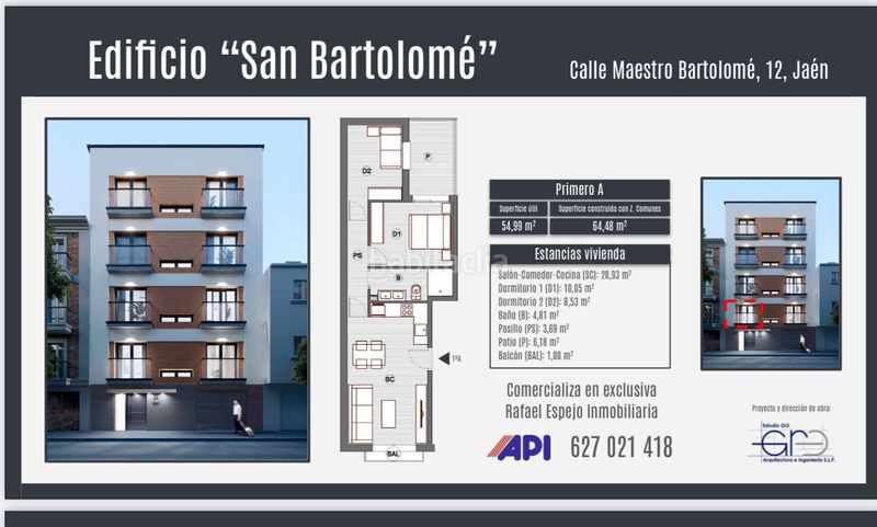 Foto 42563589-3721-4b4b-9906-46ea479fc875. Piso en calle maestro bartolomé 12 en San Bartolomé - Millán de Priego Jaén