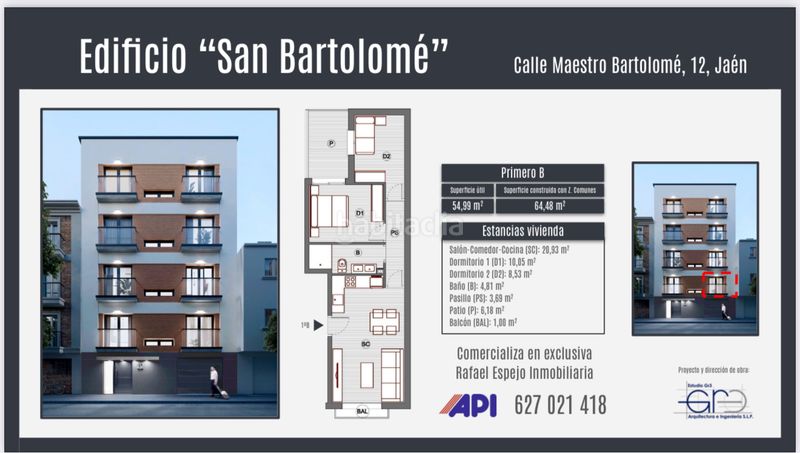 Foto c4863422-b6df-4826-843d-fb24cfb53c8c. Piso en calle maestro bartolomé 12 en San Bartolomé - Millán de Priego Jaén