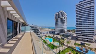 Attique  Calle ayamonte. Exlusivo ático con terraza y vistas al mar en residencial halia,