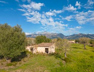 Masia a Búger. Finca rústica con casa de aperos y vistas panorámicas en buger,