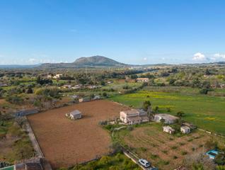 Mas à Búger. Finca rústica con casa en venta en buger, mallorca