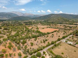 Mas à Búger. Terreno rústico en venta con proyecto y licencia de obra en camp