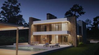 Xalet a Port de Pollença. Villa de lujo en venta con piscina en construcción en llenaire,