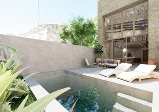 Finca rústica a Muro. Exclusiva parcela en venta con licencia de obras y proyecto en e