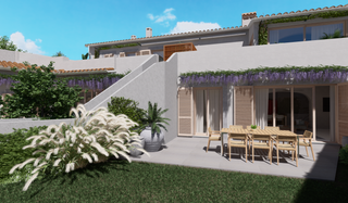 Appartement à Santa María del Camí. Maravillosa vivienda con jardín en una pequeña comunidad en sant