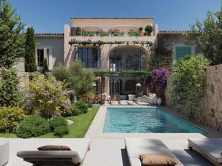 Haus in Santa María del Camí. Elegante proyecto de casa adosada en una ubicación privilegiada