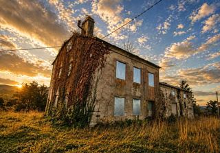 Haus  San cristobal. Casa con vistas al mar y gran parcela, en castropol
