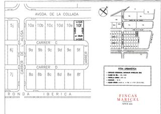 Terreny residencial a L´Aragai. Solares urbanos esquineros en vilanova i la geltrú