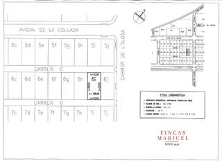 Terreny residencial a L´Aragai. Solares urbanos en vilanova i la geltrú