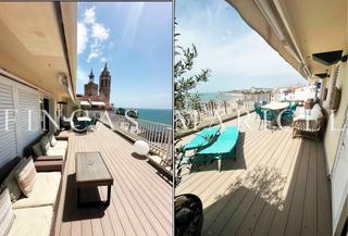 Àtic a Centre. Fantástico ático frente al mar  sitges.