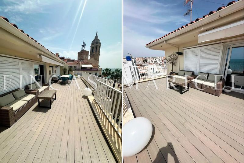 Foto ea2a9996-6b4c-4f57-9a19-a4af9a600056. Penthouse with heating in Centre Sitges